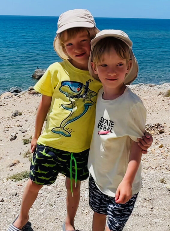 Laurin und Elian Nusser Schenk