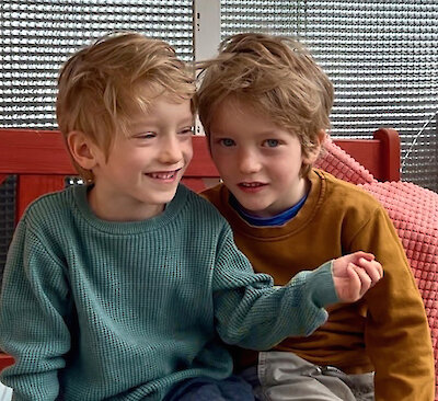 Laurin und Elian Nusser Schenk